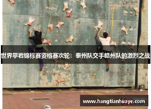 世界攀岩锦标赛资格赛次轮：泰州队交手赣州队的激烈之战